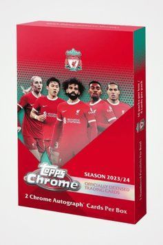 Liverpool Hobby BOX Topps Chrome 2023|24 5053307068827 фото