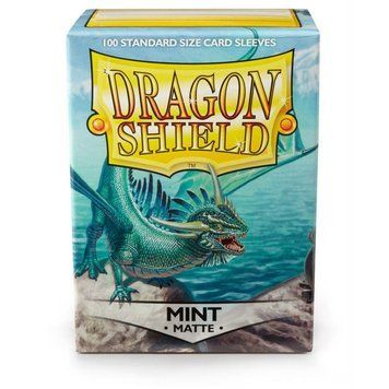 Dragon Shield Standard Sleeves - Matte Mint (100 Sleeves) 2822886 фото