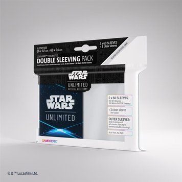 Gamegenic: Star Wars Unlimited - Double Sleeving Pack - Space Blue 9541375 фото