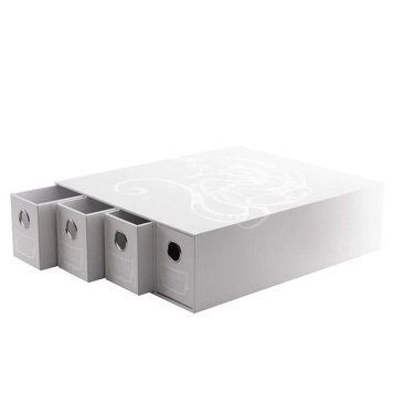 Dragon Shield Storage - Card Drawers Fortress - Horizontal - 4 - White 2687040 фото