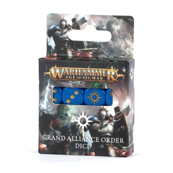 Age of Sigmar Grand Alliance Order Dice 1641173 фото