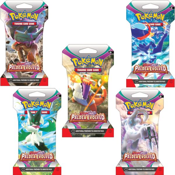 Pokémon TCG: Paldea Evolved - Sleeved Booster Box (24) 1371754 фото