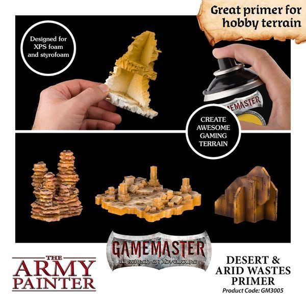 Армійський художник Gamemaster Desert & Arid відходи місцевості праймер (Primer Spray) 1132879 фото