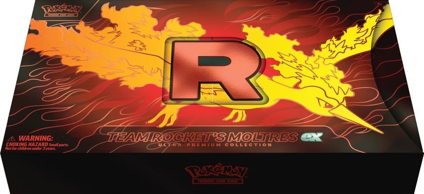 Team Rocket&rsquo;s Moltres ex Ultra Premium Collection Rocket&rsquo;s фото