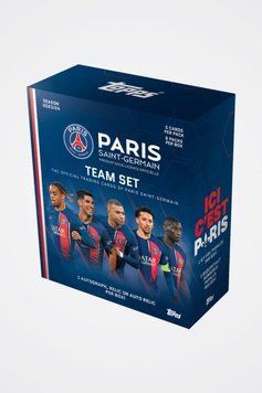 PSG Team Set 2023|24 Topps Football Cards 5053307067578 фото