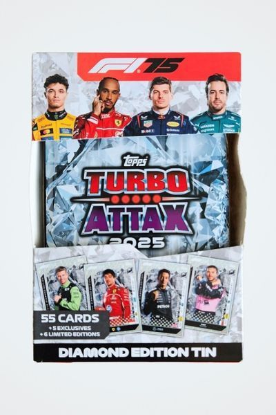 Mega Tin Diamond Edition F1 Turbo Attax 2025 Topps 5053307076402 фото