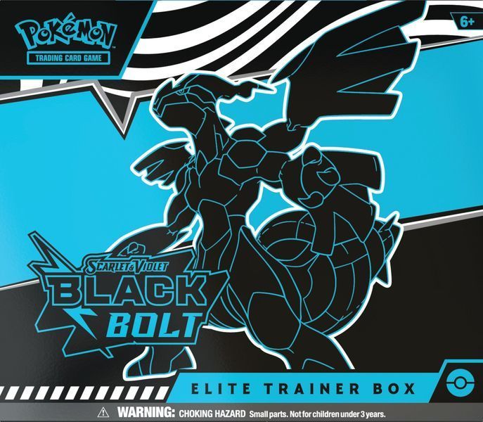 Pokemon Scarlet & Violet - Black Bolt Elite Trainer Box bl1 фото