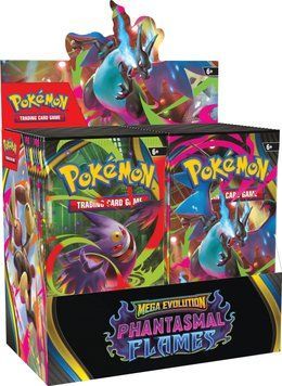 Pok&eacute;mon TCG: Mega Evolution - Phantasmal Flames Booster Display Box (36 бустеров) flambox фото