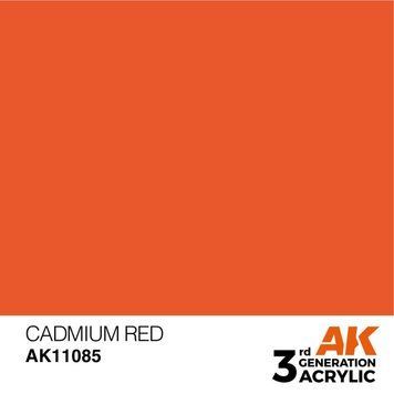 AK Interactive 3G Acrylic Cadmium Red 17ml 1778846 фото