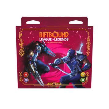 RIFTBOUND: LEAGUE OF LEGENDS TCG VENDETTA ZED VS SHEN SHOWDOWN DECK 34356578612367 фото