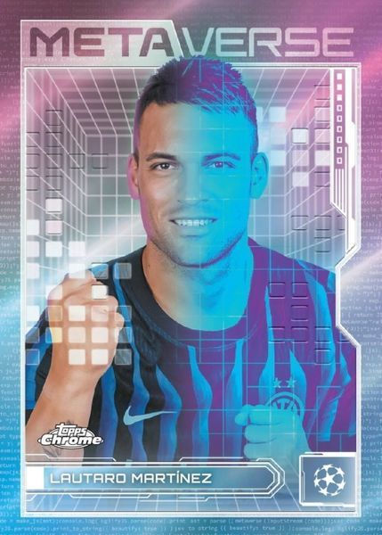 Mega BOX Topps Chrome 2025|26 UCC Football Cards 887521158584 фото