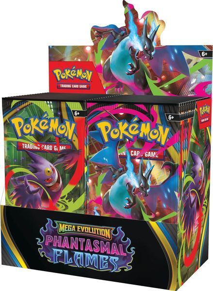 Pok&eacute;mon TCG: Mega Evolution - Phantasmal Flames Booster Display Box (36 бустеров) flambox фото