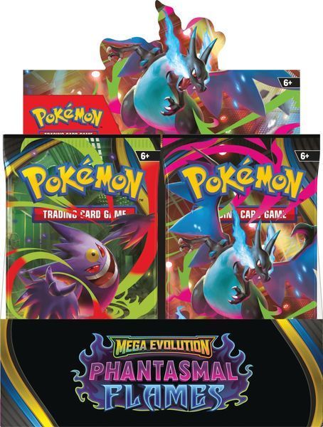 Pok&eacute;mon TCG: Mega Evolution - Phantasmal Flames Booster Display Box (36 бустеров) flambox фото