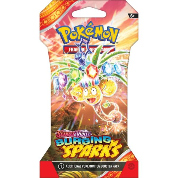 Pokémon TCG: Scarlet & Violet - Surging Sparks - Sleeved Booster 2811327 фото