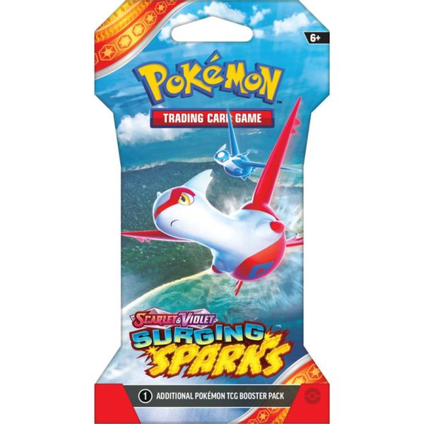 Pokémon TCG: Scarlet & Violet - Surging Sparks - Sleeved Booster 2811327 фото