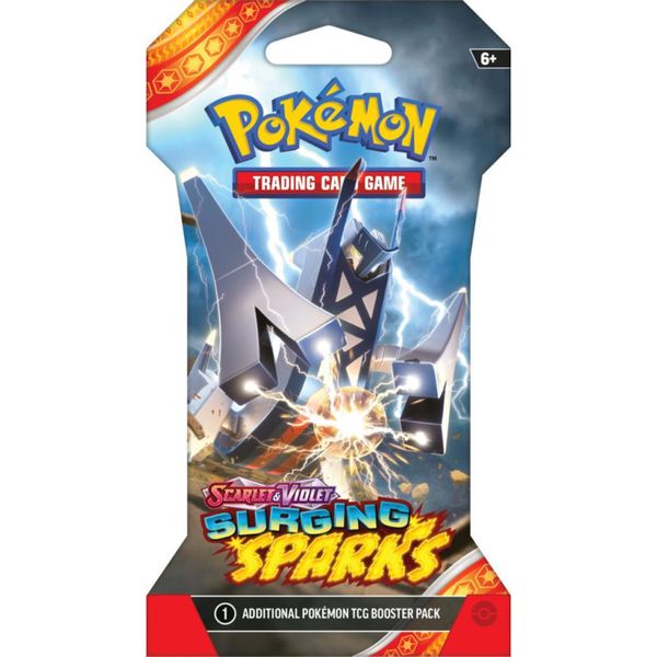 Pokémon TCG: Scarlet & Violet - Surging Sparks - Sleeved Booster 2811327 фото