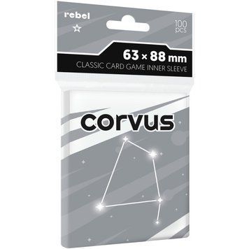Rebel Corvus Inner Sleeve Card Sleeves (63x88 mm), 100 pieces 1045681 фото