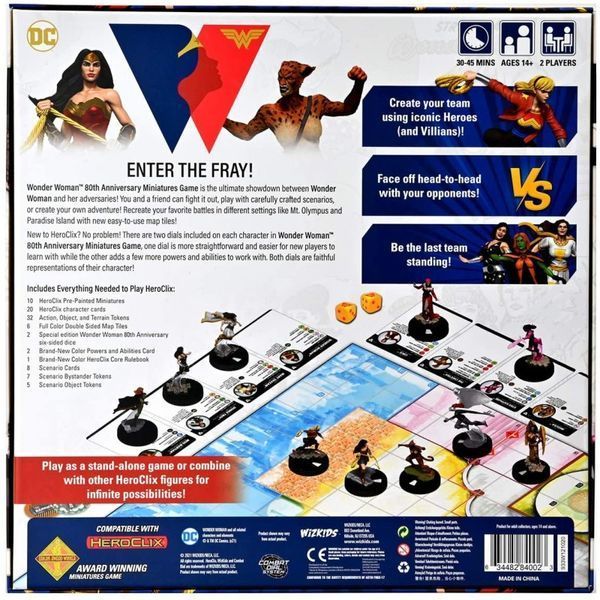 Игра DC Comics HeroClix: Wonder Woman, посвященная 80-летию миниатюры 5077619 фото