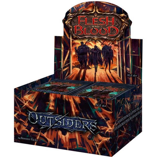 Flesh & Blood TCG: Outsiders Booster Display (24 упаковки) 1618209 фото