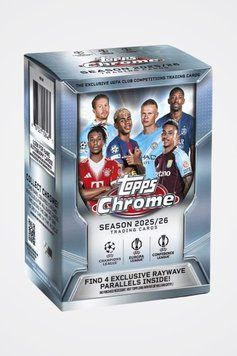 Value Box Topps Chrome 2025|26 UCC Football Cards 887521158478 фото
