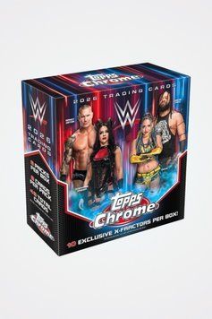 Mega BOX WWE Topps Chrome 2026 Cards 5053307079113 фото