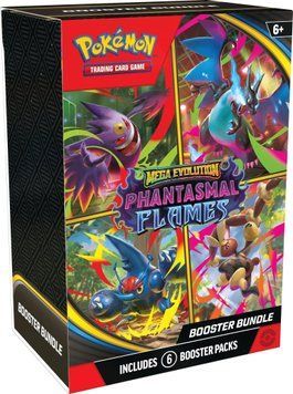Pok&eacute;mon TCG: Mega Evolution - Phantasmal Flames Booster Bundle band фото