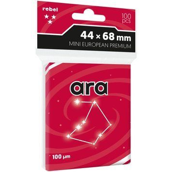 Rebel Card Sleeves (44x68 mm) Ara Premium, 100 pcs. 2386057 фото