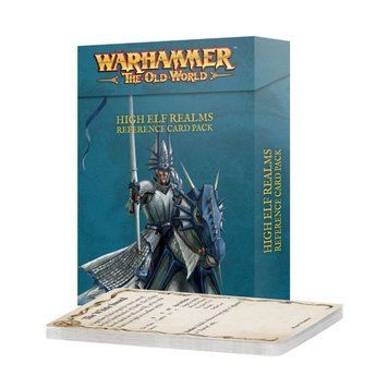 Warhammer: The Old World - High Elf Realms Reference Card Pack 2910302 фото