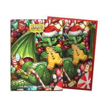 Dragon Shield Standard Brushed Art Sleeves - Christmas 2024 (100 Sleeves) 9436541 фото