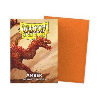 Dragon Shield Standard Matte Sleeves - Amber (100 Sleeves) 7671031 фото