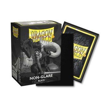 Dragon Shield Sleeves - Matte NonGlare Standard size - Black V2 1364672 фото