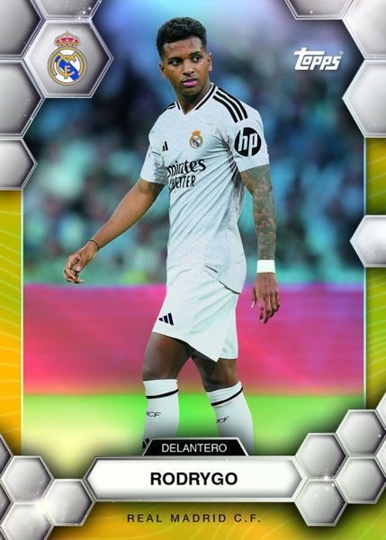 Real Madrid Official Fan Set 2025 Topps Football Cards 5053307074446 фото