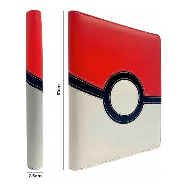 Ultra Pro: Pokemon Pro-Binder 12-Pocket - Poke Ball, 360 карток (альбом 9PKT, портфоліо) 4829209 фото