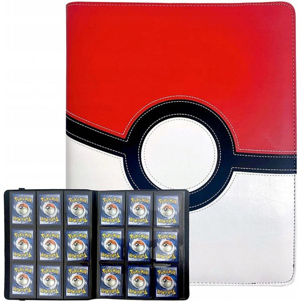 Ultra Pro: Pokemon Pro-Binder 12-Pocket - Poke Ball, 360 карток (альбом 9PKT, портфоліо) 4829209 фото