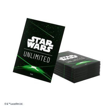 Gamegenic: Star Wars Unlimited - Art Sleeves - Card Back Green 1113456 фото
