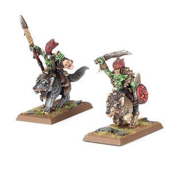 Warhammer: The Old World - Goblin Wolf Rider Bosses 1223543 фото