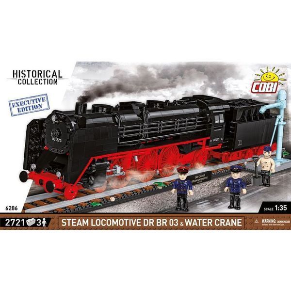 Доктор BR 03 Steam Locomotive & Water Crane - Executive Edition (Cobi -6286) 6286 фото