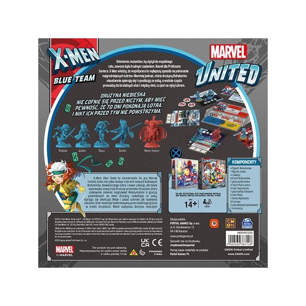 Marvel United: X-men Blue Team 3288270 фото