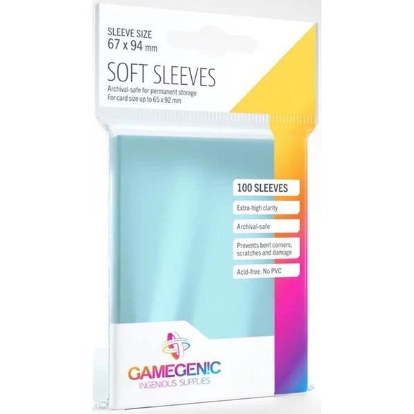 Gamegenic Soft Sleeves 100 м&rsquo;яких чохлів  129995522100912 фото