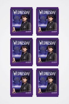 6-pack of Wednesday Stickers Panini Series 2 8051708028249 фото