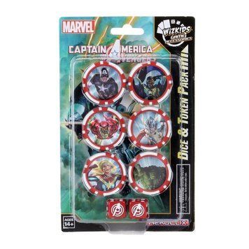 Marvel HeroClix: Captain America and the Avengers Dice and Token Pack 2011902 фото