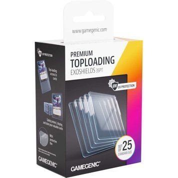 Gamegenic - Premium Toploading Exoshields 35pt (pack of 25) 3359772 фото