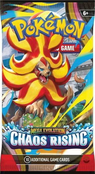 Mega Evolution - Chaos Rising Booster Pack ng фото