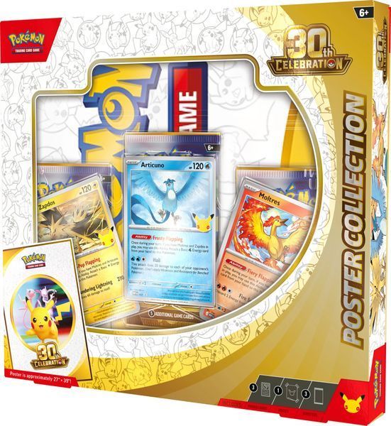 Pok&eacute;mon TCG: 30th Celebration Poster Collection 90323263234223 фото