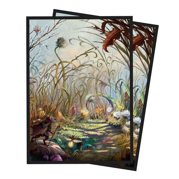 UP - Bloomburrow 100ct Deck Protector Sleeves Білий для Magic: The Gathering (100 Sleeves) 2630873 фото